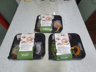 참살이도시락 작심삼일 샐러드도시락 3개 맛보기 새벽배송 또는 택배배송 — 5점을 준 리뷰어가 2021년 8월 올린 사용 사진