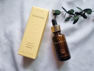 스킨큐어 산다화 비타민c 화이트닝 에센스 30ml — 5점을 준 리뷰어가 2021년 8월 올린 사용 사진