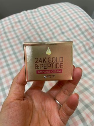아이앤립 / EYENLIP 아이앤립 24K 골드 N 펩타이드 앰플 크림 — 4.5점을 준 리뷰어가 2021년 4월 올린 사용 사진