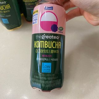 더그레잇티 콤부차 [매일유업] 더그레잇티 44kcal 콤부차 300ml *12개입 (오리지널 6개+베리리치 6개) — 5점을 준 리뷰어가 2023년 8월 올린 사용 사진