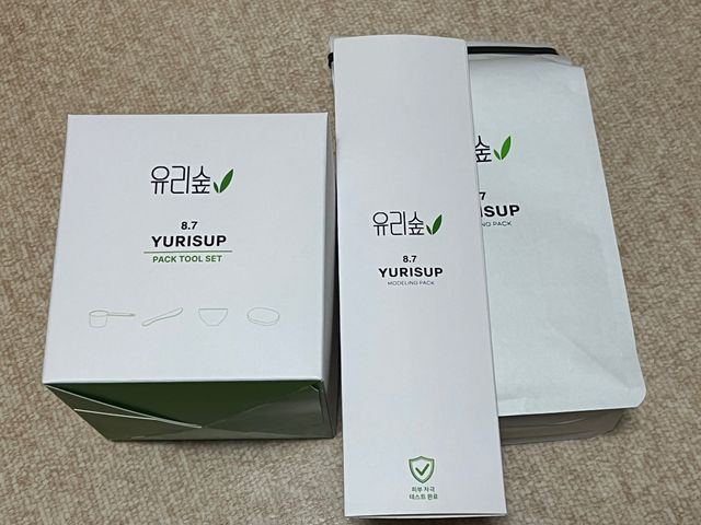 유리숲 모델링팩 500g 세트 (N) 리뷰 사진