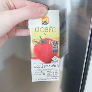 도이캄 착즙 완숙 토마토 200ml 12팩 무설탕 태국왕실 기내식주스 — 4점을 준 리뷰어가 2021년 2월 올린 사용 사진