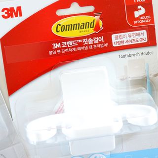 3M 클립이 유연한 칫솔걸이 + 물받이 분리 가능 비누 받침대 — 5점을 준 리뷰어가 2024년 5월 올린 사용 사진