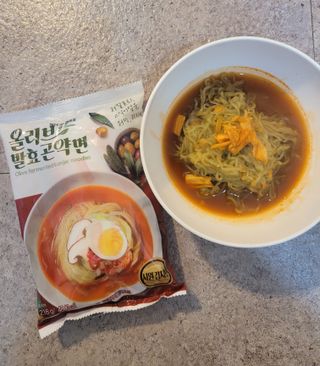 클린24시간 올리브발효곤약면 시원김치면 1세트-(3봉) — 5점을 준 리뷰어가 2023년 11월 올린 사용 사진
