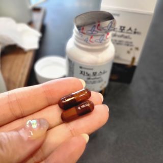 프리마인 홍삼의 강력한 에너지, 이제는 흡수율을 높인 최첨단 캡슐로 간편하게 초고속 충전하세요. — 5점을 준 리뷰어가 2022년 9월 올린 사용 사진