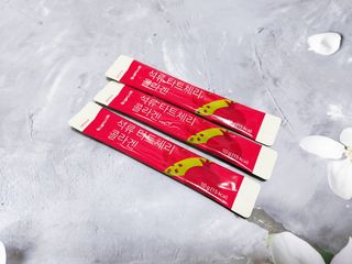 서울약사신협_석류 타트체리 콜라겐_10g x 30포 — 5점을 준 리뷰어가 2021년 7월 올린 사용 사진