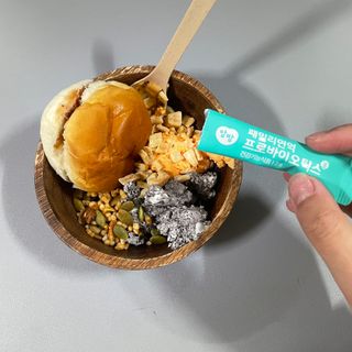 앙팡 패밀리면역 프로바이오틱스 2g x 100포 — 5점을 준 리뷰어가 2022년 10월 올린 사용 사진