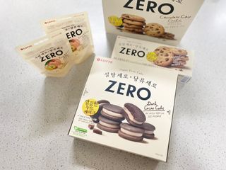 ZERO (초콜릿 칩 쿠키, 카카오 케이크, 후르츠 젤리, 아이스 콜라, 아이스 초코바) — 3점을 준 리뷰어가 2022년 6월 올린 사용 사진