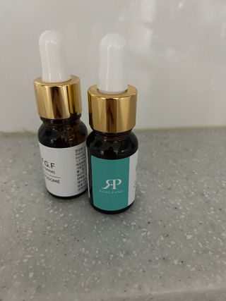 랑팡 EGF+FGF 10ppm 리포좀 앰플 원액 10ml — 5점을 준 리뷰어가 2021년 11월 올린 사용 사진