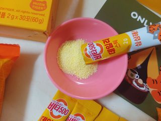 광동생활건강 [광동] 비타500데일리스틱  ★빼빼로데이★ 30포+70포+ 뚱랑이스티커+빼빼로+쇼핑백 — 5점을 준 리뷰어가 2022년 11월 올린 사용 사진