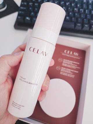 프리마인 바르기만 하면 철벽 스킨케어+24시간 마스크팩 효과. 셀라브 리제너레이팅 시스템 부스터+크림 세트 — 5점을 준 리뷰어가 2023년 6월 올린 사용 사진