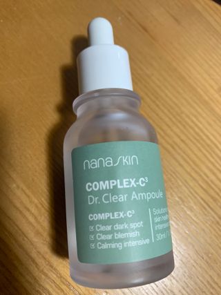 나나스킨 콤플렉스씨쓰리닥터클리어앰플 — 4점을 준 리뷰어가 2021년 6월 올린 사용 사진