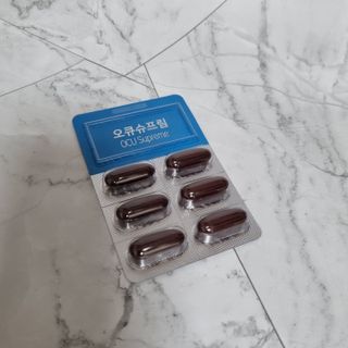 뉴트리션팩토리 비타프렙 오큐슈프림 루테인 오메가3 1050mg — 5점을 준 리뷰어가 2021년 8월 올린 사용 사진