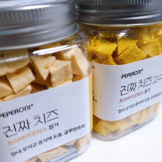 페페로니 진짜 프리바이오틱스 치즈+치즈고구마 180g+180g — 5점을 준 리뷰어가 2021년 7월 올린 사용 사진