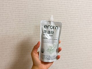[이롬] 오크라 마시는 뷰티드링크 100mL x 20입 — 3.5점을 준 리뷰어가 2022년 7월 올린 사용 사진