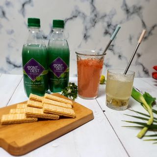 몽베스트 Montbest with Sparkling water Lime20병 — 5점을 준 리뷰어가 2022년 10월 올린 사용 사진