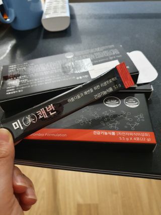 새롬바이오 리생 [미쾌변] 차전자피 식이섬유 건강기능식품 3팩 — 4점을 준 리뷰어가 2021년 7월 올린 사용 사진