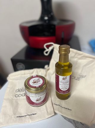 [딜리셔스코드] 타르투피 알레산드로 로시 트러플 소금 100g +트러플 오일 100ml set — 5점을 준 리뷰어가 2022년 4월 올린 사용 사진
