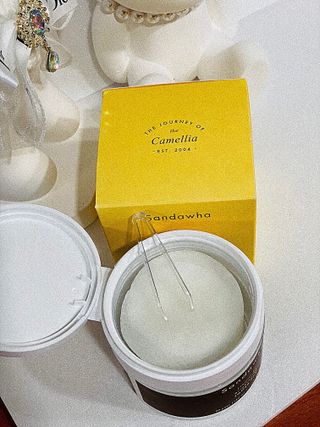 산다화 비타민씨 화이트닝 토너 패드 — 5점을 준 리뷰어가 2023년 9월 올린 사용 사진