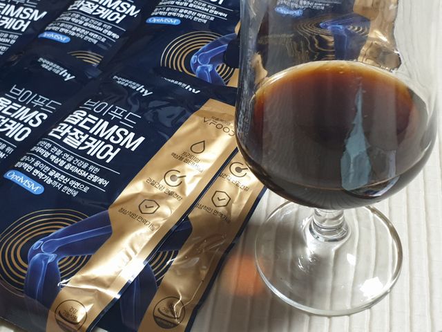 [브이푸드] 옵티MSM 관절케어 (70ml x30포) 리뷰 사진