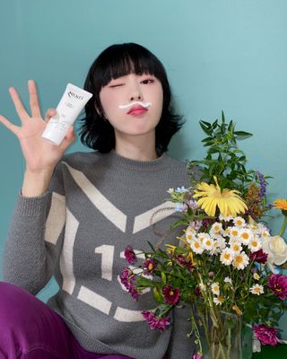 렉스리 데일리 톤업 크림 Rexri Daily Tone Up Cream — 5점을 준 리뷰어가 2022년 10월 올린 사용 사진