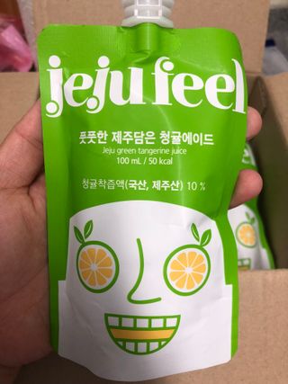JEJUFEEL 풋풋한 제주담은 청귤에이드 — 4점을 준 리뷰어가 2022년 9월 올린 사용 사진