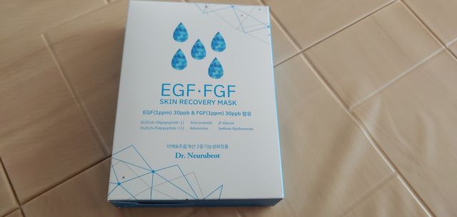 느루벗 EGF FGF 스킨 리커버리 마스크 10장 리뷰 사진