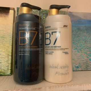 [포레스트스토리] B7 안티 헤어로스 샴푸1,000ml + 헤어팩 1,000ml — 5점을 준 리뷰어가 2021년 3월 올린 사용 사진