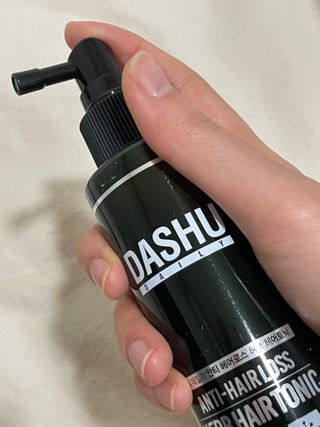 다슈코리아 다슈 데일리 안티 헤어로스 허브 헤어토닉 150ml — 5점을 준 리뷰어가 2021년 2월 올린 사용 사진