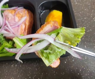 참살이도시락 작심삼일 샐러드도시락 3개 맛보기 새벽배송 또는 택배배송 — 5점을 준 리뷰어가 2021년 8월 올린 사용 사진