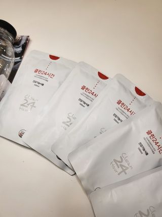 클린24시간 1BOX(5포) + 전용보틀(500ml) — 5점을 준 리뷰어가 2023년 2월 올린 사용 사진