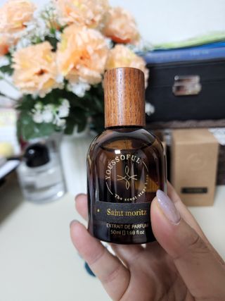 유쏘풀 익스프레 드 퍼퓸 50ml 4종  [세인트 모리츠] [베리섹시] [상탈 세콰이아] [엠포리아 코튼] 중 택 1 — 4점을 준 리뷰어가 2022년 3월 올린 사용 사진