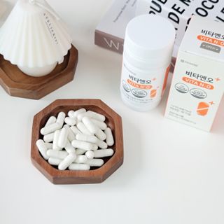 프리마인 성큼다가온 봄, 이너뷰티를 챙겨야 피부도 화사하게, 컨디션도 활기차게. 흡수율을 높인 고효율 비타민. — 5점을 준 리뷰어가 2022년 3월 올린 사용 사진