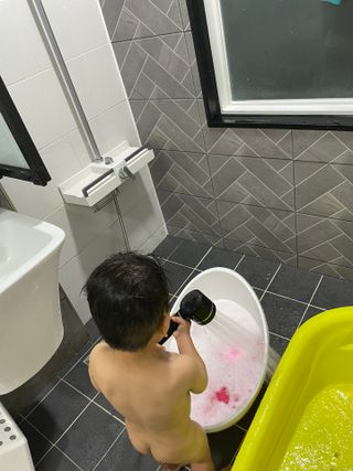 버블데이 배쓰밤 거품입욕제 버블바 6종 — 5점을 준 리뷰어가 2021년 8월 올린 사용 사진