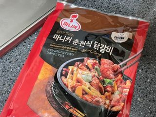 (주)마니커 마니커 춘천식 닭갈비 [냉동 500g] — 5점을 준 리뷰어가 2022년 11월 올린 사용 사진