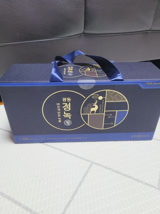 광동생활건강 [광동] 바르게 만든 녹용, 광동정녹청 30포. — 5점을 준 리뷰어가 2022년 1월 올린 사용 사진