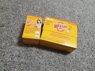 [광동제약] 비타500데일리스틱70포&굿즈3종 — 5점을 준 리뷰어가 2021년 10월 올린 사용 사진
