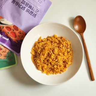 [푸딩팩토리] 요잇조잇 닭갈비 닭가슴살/김치 닭가슴살 곤약볶음밥 2종 (김치볶음밥 2개 닭갈비 볶음밥 1개) — 5점을 준 리뷰어가 2022년 7월 올린 사용 사진