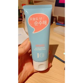 IO 아이오 오늘도 넌 순수해 - 약산성 클렌징폼 — 5점을 준 리뷰어가 2021년 2월 올린 사용 사진