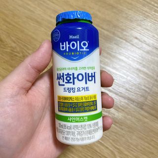 LIVE 매일바이오 썬화이버 드링킹 요거트 — 5점을 준 리뷰어가 2022년 8월 올린 사용 사진