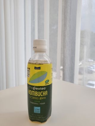 더그레잇티 콤부차 [매일유업] 더그레잇티 44kcal 콤부차 300ml *12개입 (오리지널 6개+베리리치 6개) — 4.5점을 준 리뷰어가 2023년 7월 올린 사용 사진