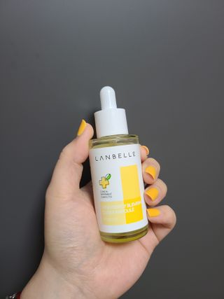 랑벨 비타 에너지 잡티 앰플 50ml 고농축 비타민, 저자극, 수분 촉촉, 미백 앰플 — 5점을 준 리뷰어가 2022년 4월 올린 사용 사진
