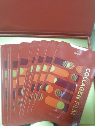 프리마인 귀족의 콜라겐, 92배 흡수율. 럭셔리 프리미엄 셀라브 콜라겐필름 30매 — 4점을 준 리뷰어가 2021년 9월 올린 사용 사진