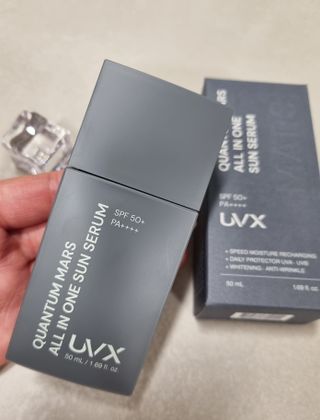 UVX 퀀텀 마스 올인원 선세럼 — 5점을 준 리뷰어가 2024년 1월 올린 사용 사진