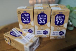 소화가 잘되는 우유 국산 5곡 미숫가루 — 4.5점을 준 리뷰어가 2021년 9월 올린 사용 사진