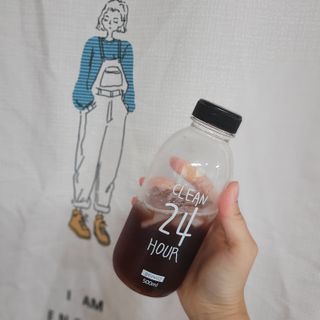 클린24시간 1BOX(5포) + 전용보틀(500ml) — 5점을 준 리뷰어가 2022년 10월 올린 사용 사진