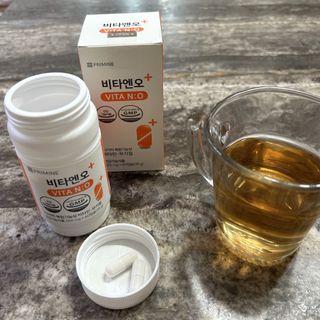 프리마인 성큼다가온 봄, 이너뷰티를 챙겨야 피부도 화사하게, 컨디션도 활기차게. 흡수율을 높인 고효율 비타민. — 5점을 준 리뷰어가 2023년 4월 올린 사용 사진