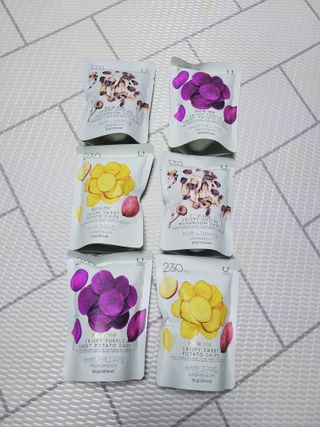딜라이트 프로젝트 바삭한 원물칩 3종 고구마칩, 자색고구마칩, 느타리버섯칩 [총 6봉지] — 5점을 준 리뷰어가 2022년 3월 올린 사용 사진