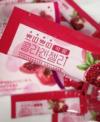 헬스업_쁘띠쁘띠석류콜라겐젤리_20g x 14포 — 4점을 준 리뷰어가 2020년 12월 올린 사용 사진
