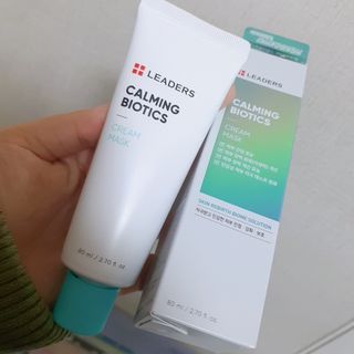 리더스코스메틱 리더스 카밍 바이오틱스 크림 마스크 — 5점을 준 리뷰어가 2021년 3월 올린 사용 사진